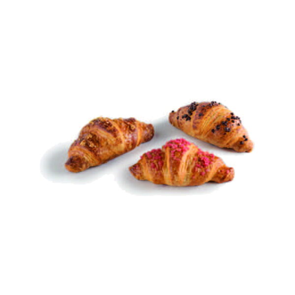 Mini croissant mix (morelowy, malinowy, czekoladowo-orzechowy)