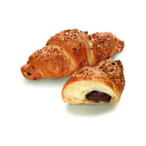 Croissant z nadzieniem kakaowo-orzechowym
