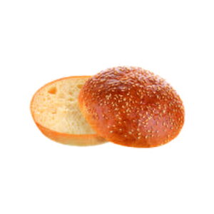 Bułka hamburgerowa z sezamem