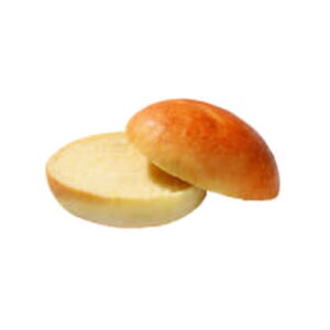 Mini bułka hamburgerowa przecięta