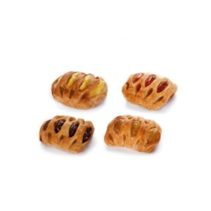 Mix mini ciastek (morelowe, cytrynowe, orzech laskowy, jabłkowe)