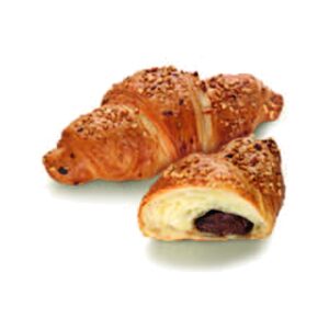 Croissant z nadzieniem czekoladowym
